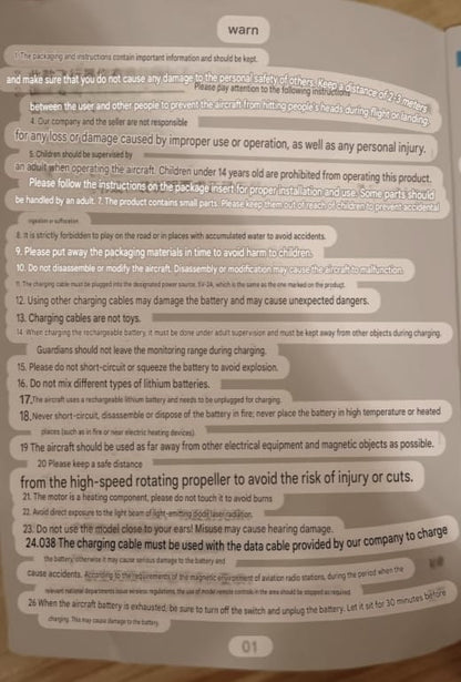 AquaFly™ 3-in-1 Drone – Land, Air & Water Explorer