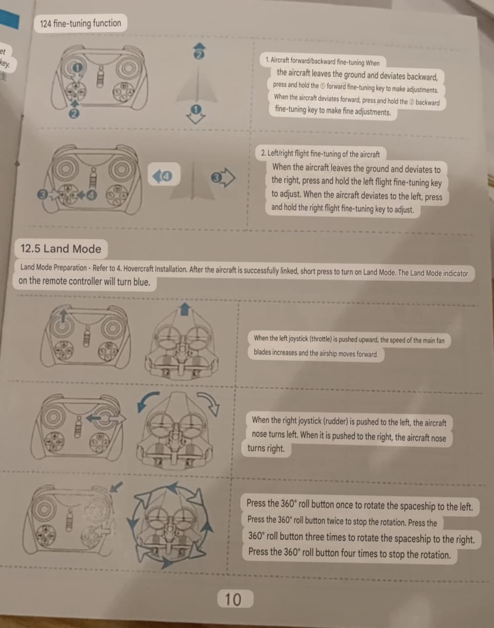 AquaFly™ 3-in-1 Drone – Land, Air & Water Explorer