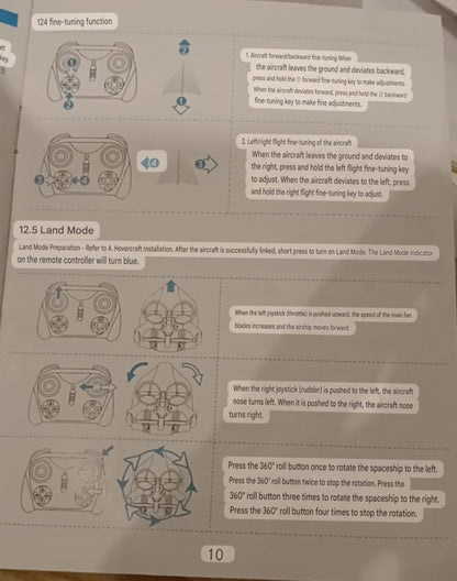AquaFly™ 3-in-1 Drone – Land, Air & Water Explorer